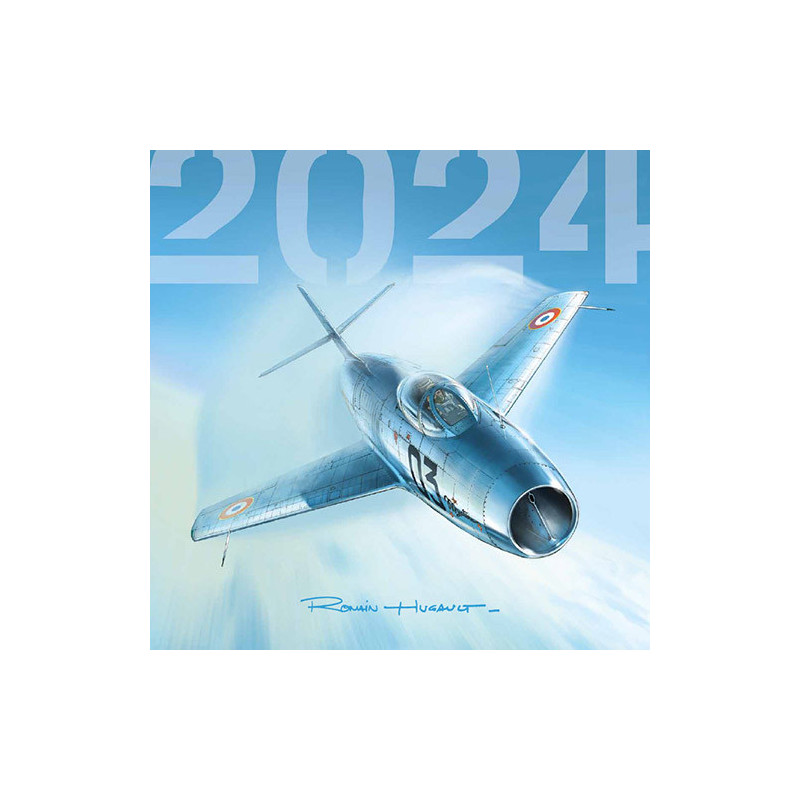 CALENDRIER - ROMAIN HUGAULT AIRPLANES 2024