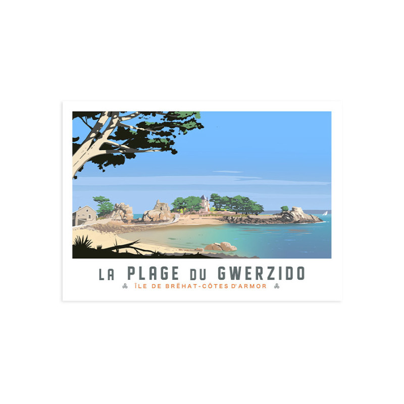 La plage du Gwerzido