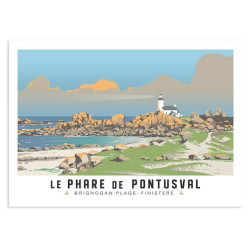 Le phare de Pontusval - Brignogan-plage - Finistère