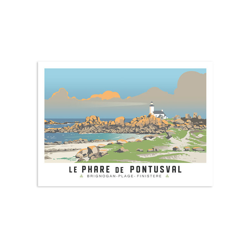 Le phare de Pontusval - Brignogan-plage - Finistère