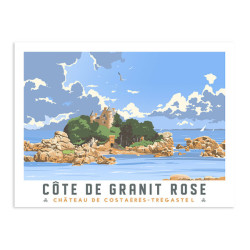 Côte de granit rose - Château de Costaèrès - Trégastel