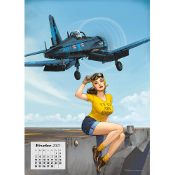 RH-CALPU25 - CALENDRIER - ROMAIN HUGAULT PIN-UP 2025