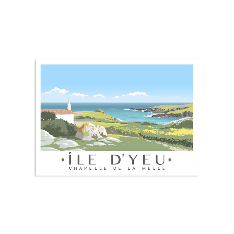 OD022 - île d'Yeu - La chapelle de la Meule