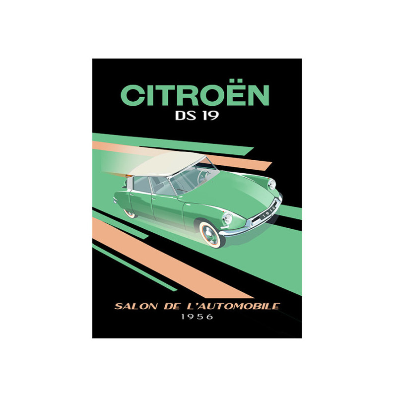 OD142 - Citroën DS 19 - Salon de l'automobile 1956