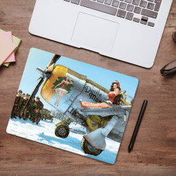 RHTS_PW5 - Tapis de souris Pin Up Wings 5