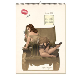 CALENDRIER - ROMAIN HUGAULT PIN-UP 2022