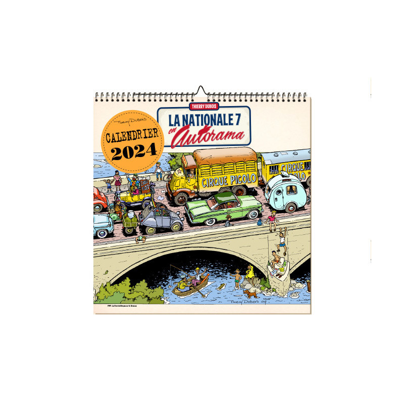 CALENDRIER - THIERRY DUBOIS 2024