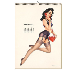 CALENDRIER - ROMAIN HUGAULT PIN-UP 2027