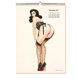 CALENDRIER - ROMAIN HUGAULT PIN-UP 2027
