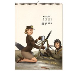 CALENDRIER - ROMAIN HUGAULT PIN-UP 2027