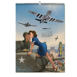 CALENDRIER - ROMAIN HUGAULT PIN-UP 2027