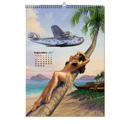 CALENDRIER - ROMAIN HUGAULT PIN-UP 2027