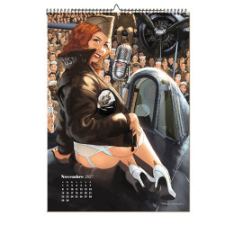 CALENDRIER - ROMAIN HUGAULT PIN-UP 2027