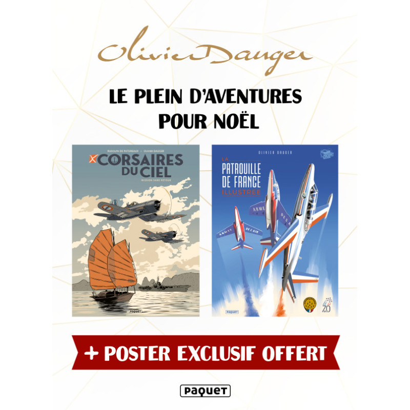 Édition spéciale Noël . Cockpit – Corsaires du ciel & La Patrouille de France