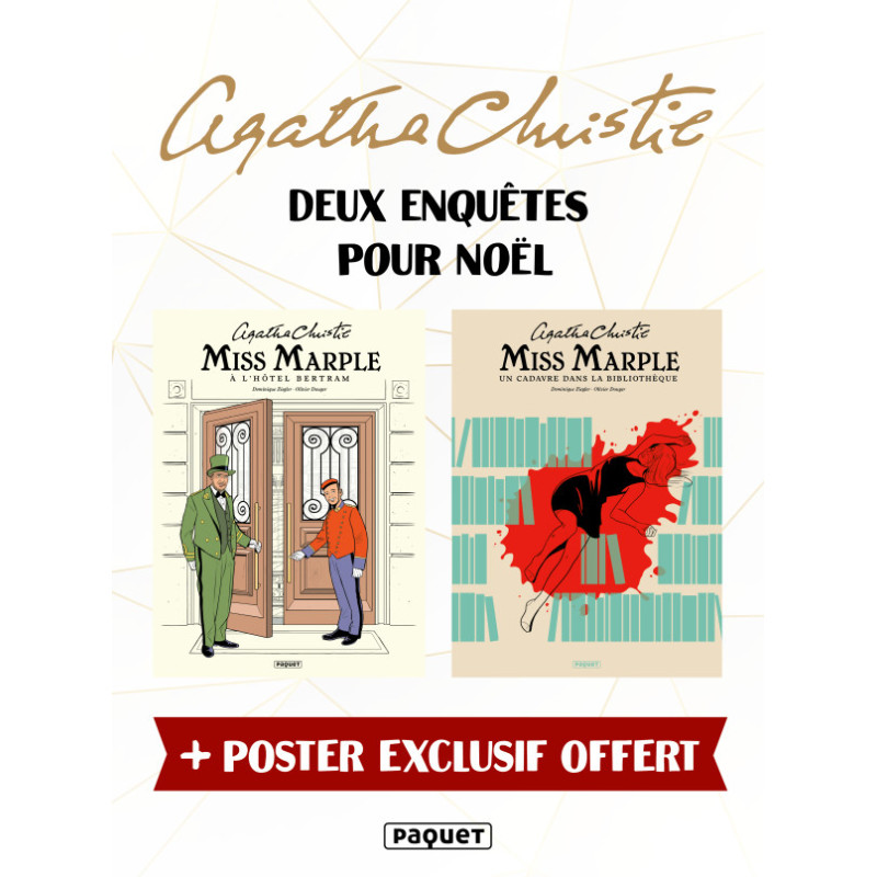 Édition spéciale Noël – Miss Marple : Le Cadavre dans la bibliothèque & À l’hôtel Bertram