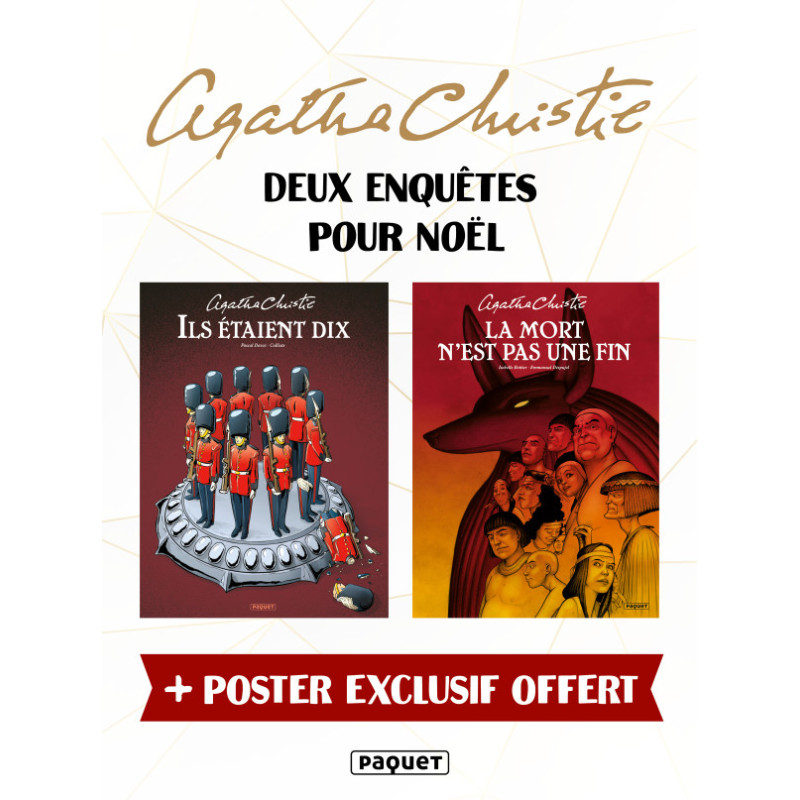 Édition spéciale Noël – Agatha Christie – Ils étaient dix & La mort n’est pas une fin