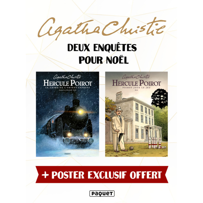 Édition spéciale Noël – Hercule Poirot – Le Crime de l’Orient-Express & Poirot joue le jeu