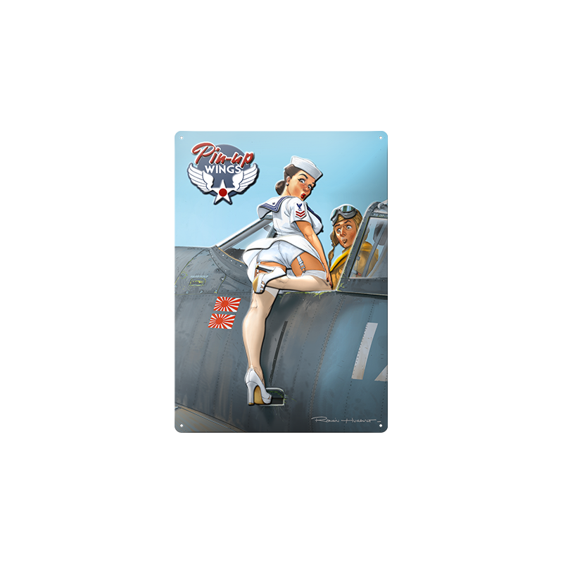 RH_PLA_02 - PLAQUE METALLIQUE - BIRDCAGE