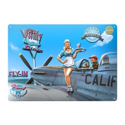 RH_PLA_05 - PLAQUE METALLIQUE - PAMDINER