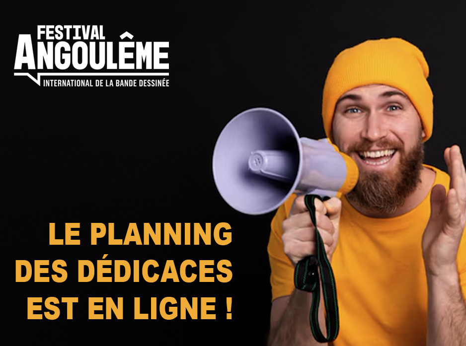 Retrouvez le planning des dédicaces de nos auteurs !