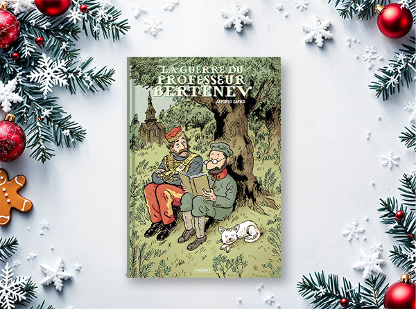 Calendrier de l'Avent - case 7 - La guerre du professeur Bertenev - Alfonso Zapico