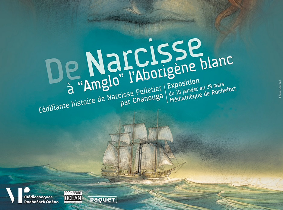  Retrouvez l’exposition « Narcisse » à la médiathèque de Rochefort 