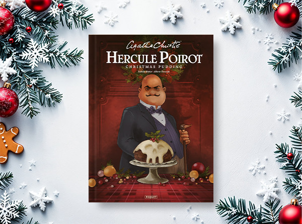 Calendrier de l'Avent - case 22 - Hercule Poirot - Christmas pudding - Agatha Christie, Alberto Taracido et Isabelle Bottier
