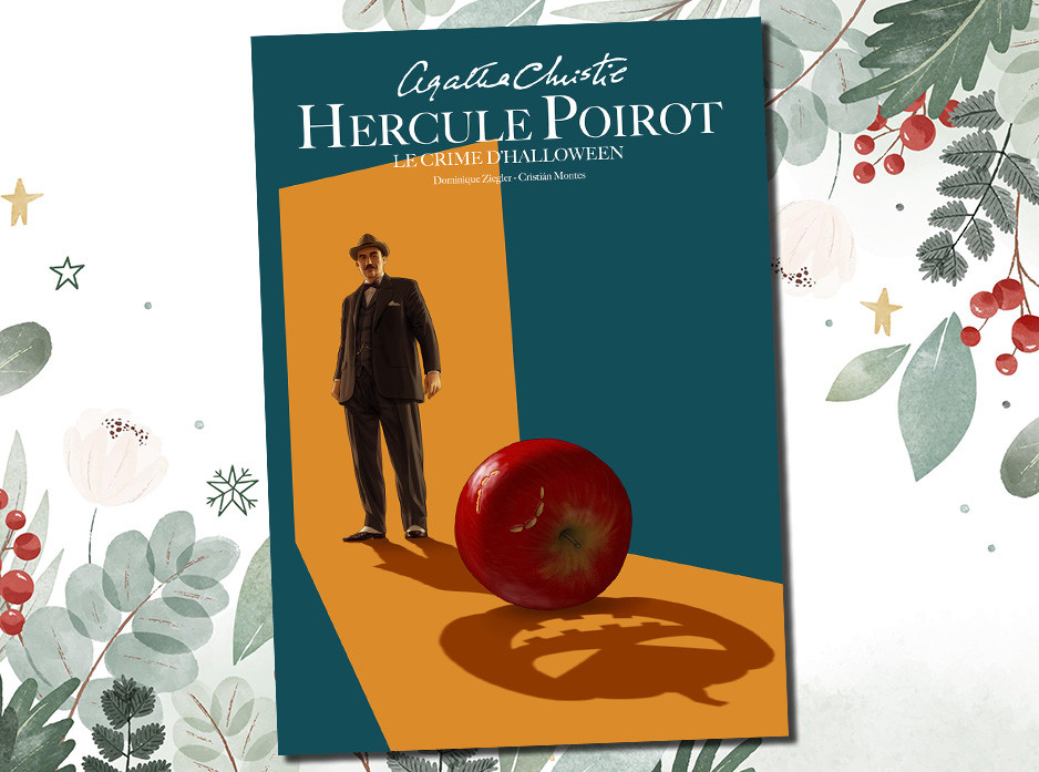 Case 16 du calendrier : Hercule Poirot, Le crime d'Halloween, Agatha Christie de Dominique Ziegler et Critian Montes