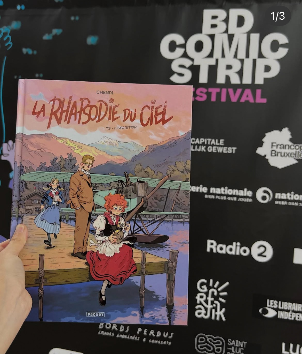 Retrouvez-nous au Comic Strip de Bruxelles du 26  au 28 septembre 2025 