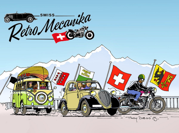 Venez nous rencontrer au salon RetroMecanika à Genève les 28 et 29 mars 2026